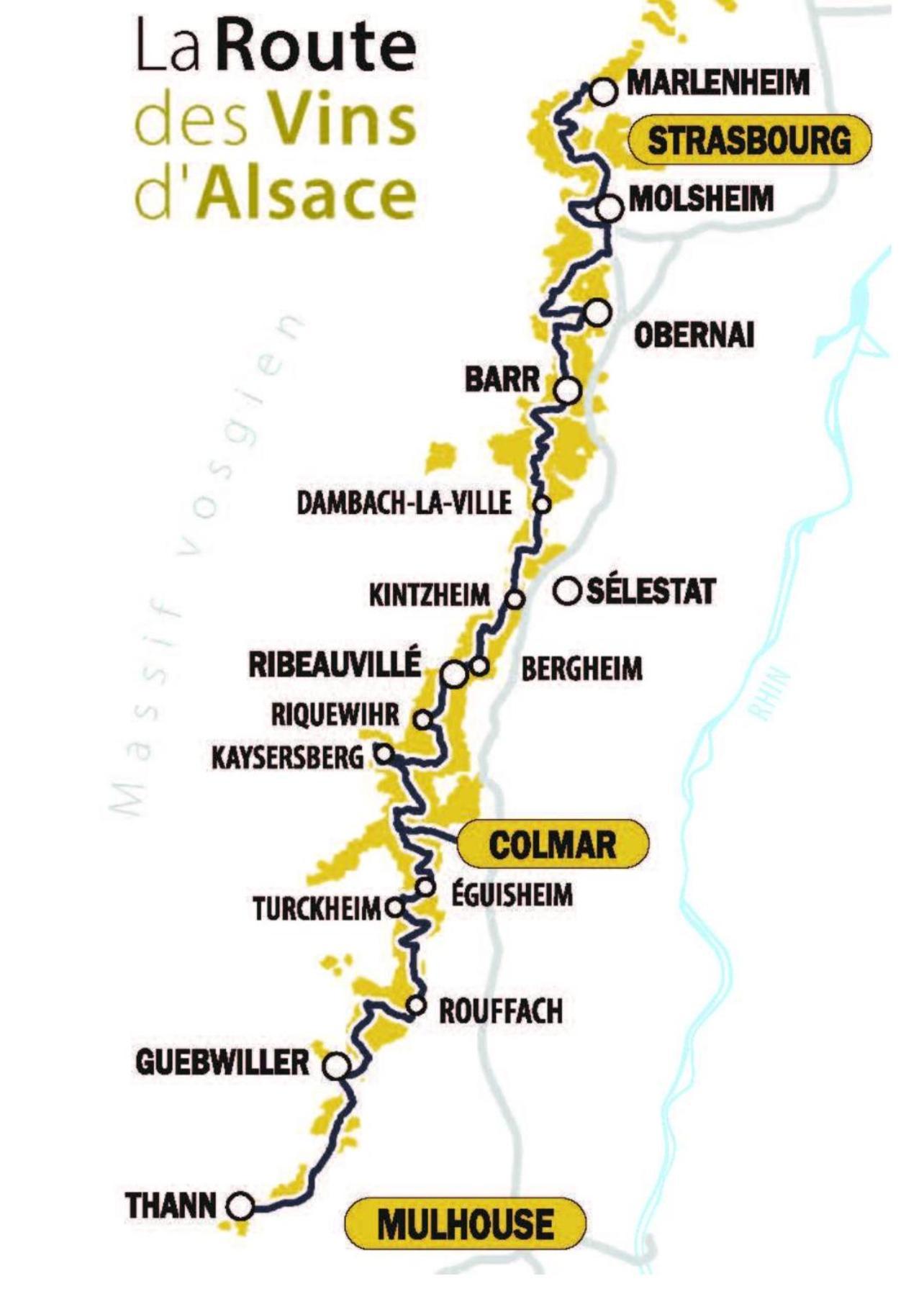 Studio Tout Confort 2 Personnes Au Coeur De L'Alsace Wolxheim Zewnętrze zdjęcie